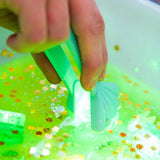 Glo Pals: Water Activated Light-Up Sensory Toys - Pippa (Green) 3pc