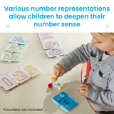 Sensory Number Trays 10pc