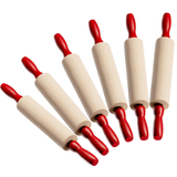 Plain Rolling Pins Set 6pc