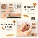 Wooden Play Oven