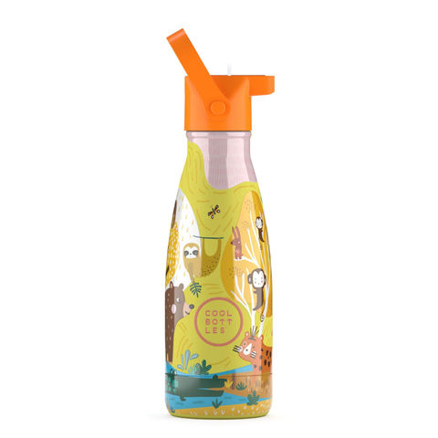 Cool Bottles Kids Reusable Thermal Bottle: Jungle Park 260ml