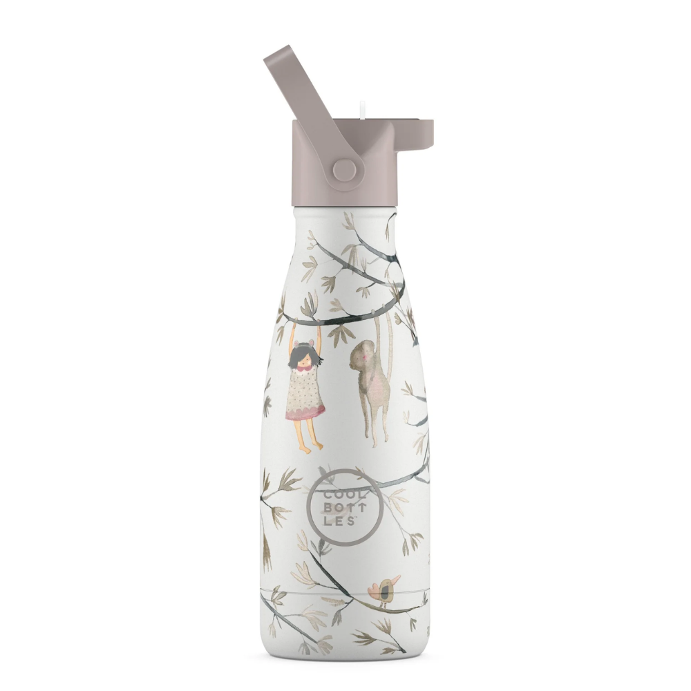 Cool Bottles Kids Reusable Thermal Bottle: Hanging Friends 260ml