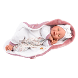 Llorens - Baby Girl Doll with Clothing & Bed Cushion: Heidi 42cm