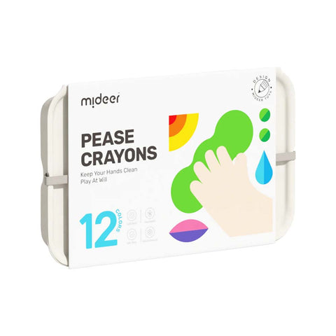 Pease Crayons: 12 Colours