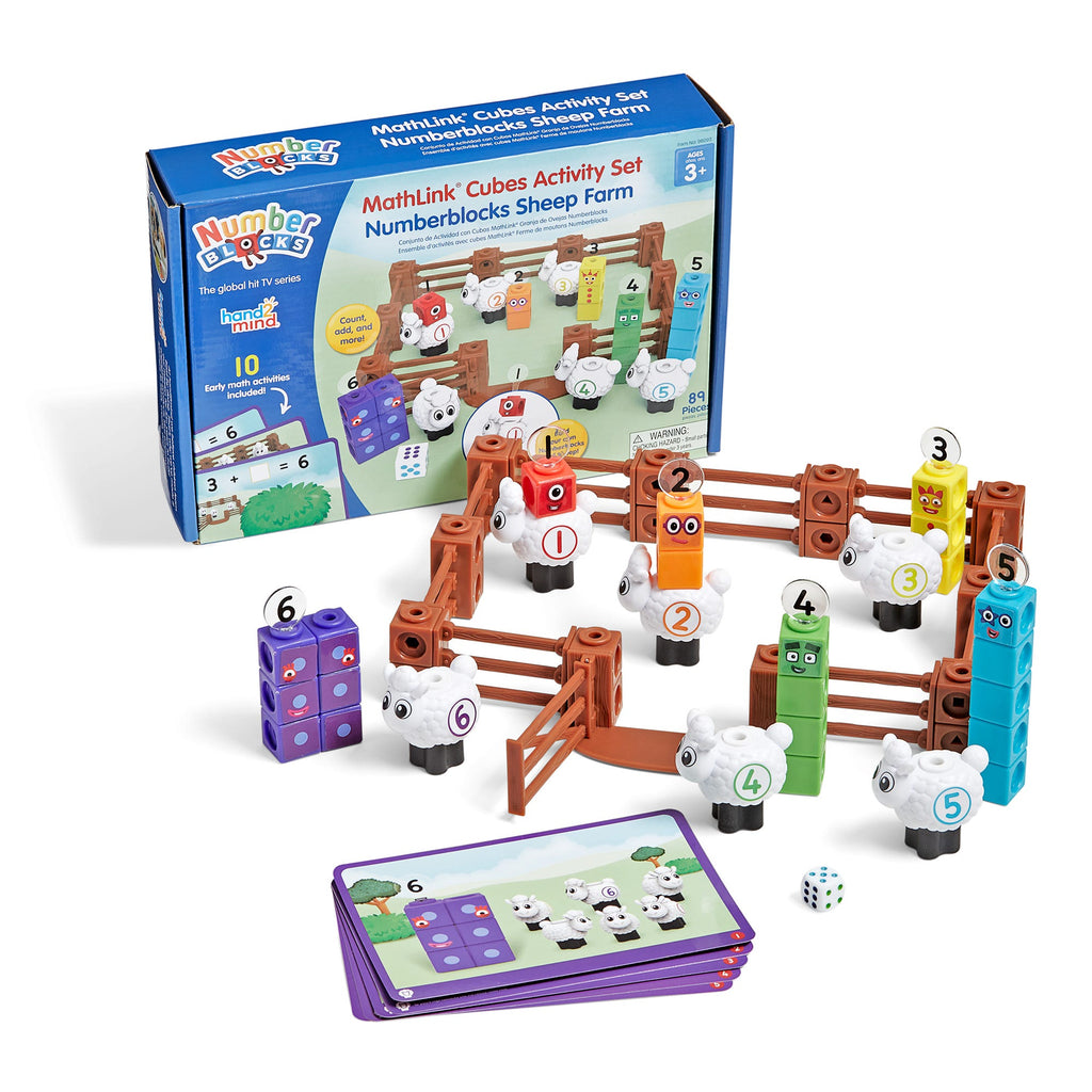 MathLink® Cubes Activity Set: Numberblocks® Sheep Farm