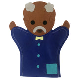 Felt Hand Puppet Set: Grandparents 2pc
