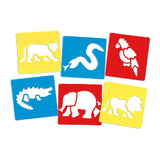 Jungle Stencils 6pc