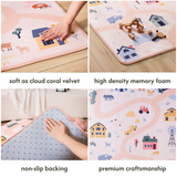 Hakuna Matte Cloud Soft Children’s Carpet: Farm 1.6 x 1.2m