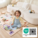 Hakuna Matte Cloud Soft Children’s Carpet: Safari 2m x 1.5m