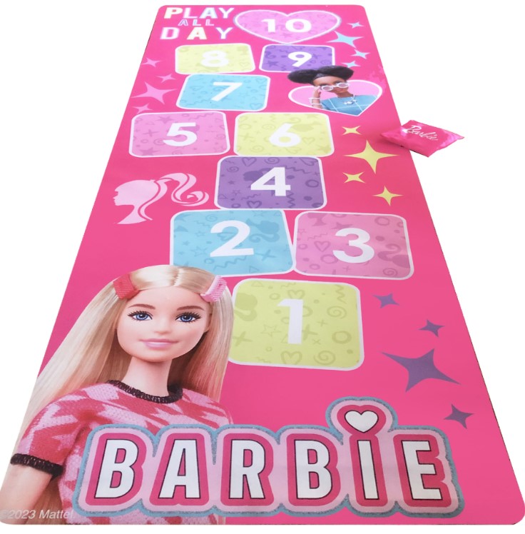 Barbie Hopscotch Mat