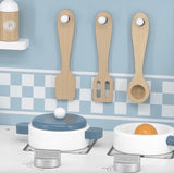 PolarB Blue Kitchen with Accessories