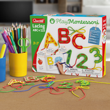 Play Montessori: Lacing ABC & 123