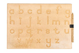 Wooden Alphabet Tracing Boards