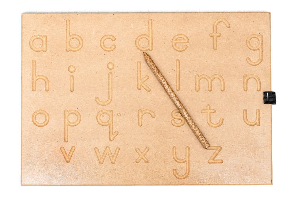 Wooden Alphabet Tracing Boards