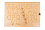 Wooden Alphabet Tracing Boards