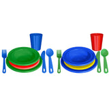 Plastic Dinner Set in Polybag 14pc