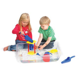 Translucent Sensory Sand & Water Tray with Stand