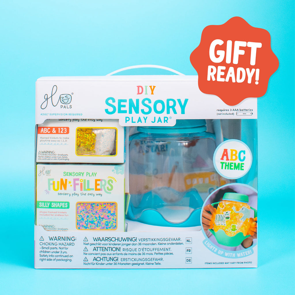 Glo Pals: DIY Sensory Play Jar - ABC