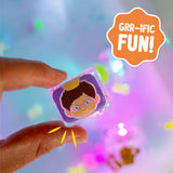 Glo Pals - Water Activated Light-Up Sensory Cubes: Daniel Tiger 6pc
