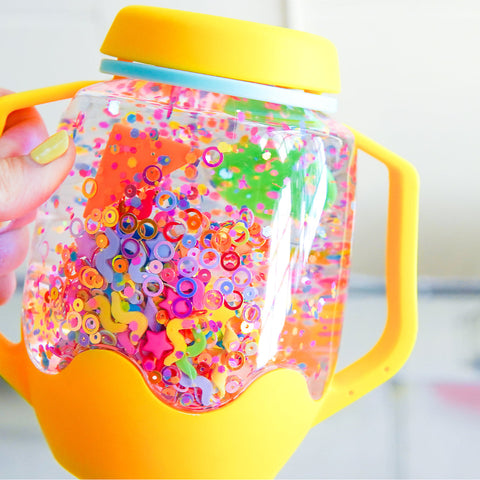 Sensory Play Jar: Honey Bee