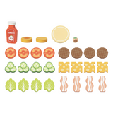 Hamburger Balance Game 29pc