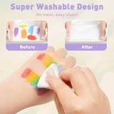 Finger Painting: Fingertip Stamp Fun