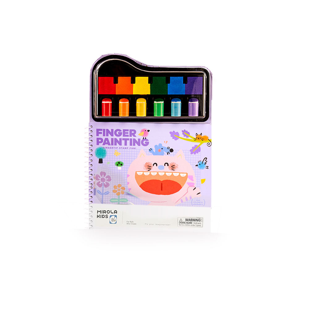 Finger Painting: Fingertip Stamp Fun