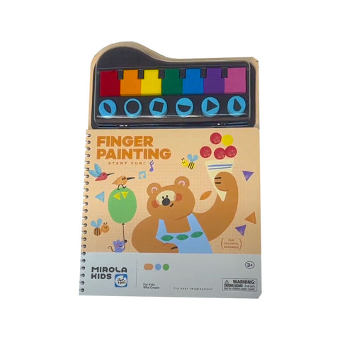 Finger Painting Stamp Fun