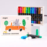 Twistable Window Crayons: 12 Colours
