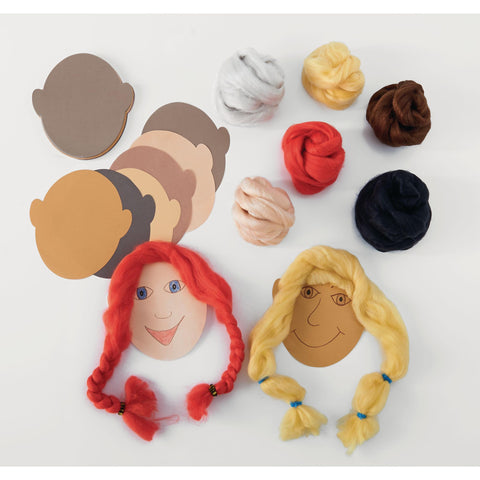 Multicultural Paper Faces 50pc