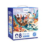 2-in-1 Level Up Puzzles: Level 8 Magic Fantasy World