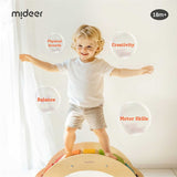 Rainbow Wooden Climber