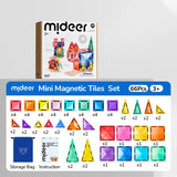 Mini Colourful Magnetic Tiles 66pc