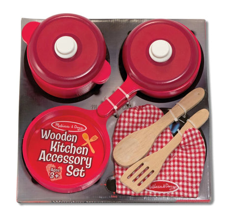 Wooden Kitchen Accessory Set 8pc
