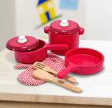 Wooden Kitchen Accessory Set 8pc