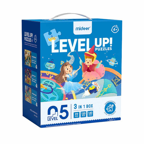 3-in-1 Level Up Puzzles: Level 5 Fairy Tale World