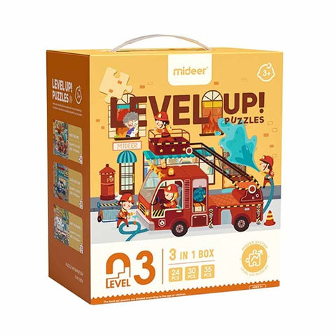 3-in-1 Level Up Puzzles: Level 3 Fire Brigade