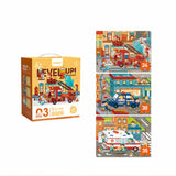 3-in-1 Level Up Puzzles: Level 3 Fire Brigade