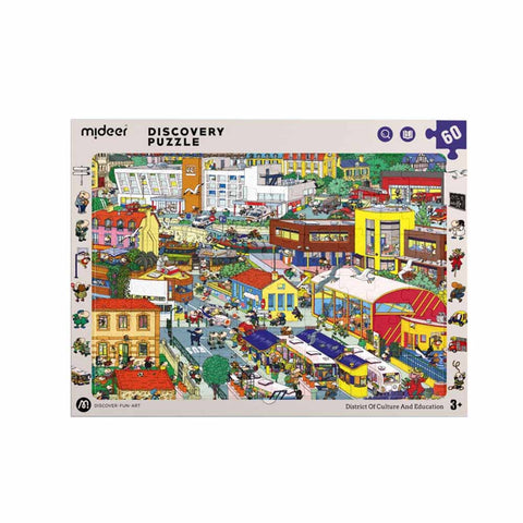 Big City Small City: Discovery Puzzle 60pc