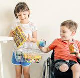 Let's Play House! Grocery Basket with Play Food