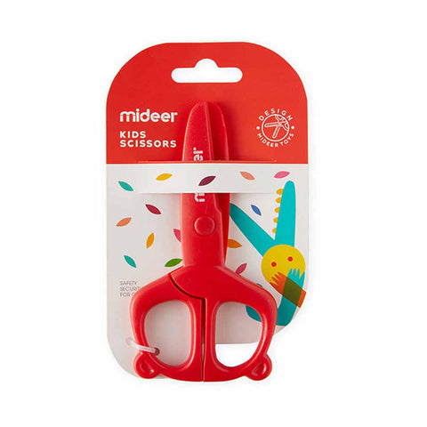 Kids Safety Scissors: Red
