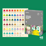 Vibrant Colored Pencil Set 48 Colours