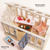 Wooden Dolls House Conservatory