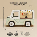 Wooden Mobile Café Van