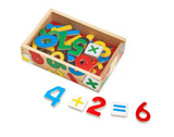 Magnetic Wooden Numbers