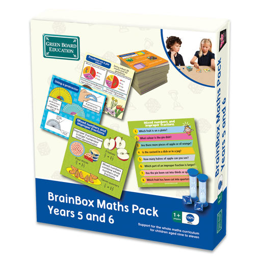 BrainBox Maths Pack Years 5 and 6 (Ages 9 - 11) - Demo Stock