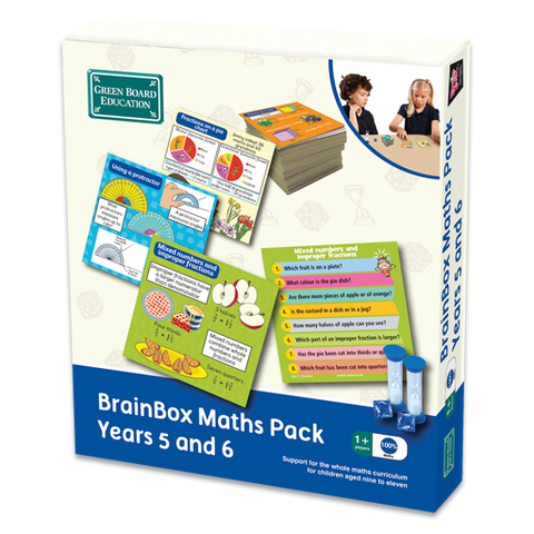 BrainBox Maths Pack Years 5 and 6 (Ages 9 - 11) - Demo Stock