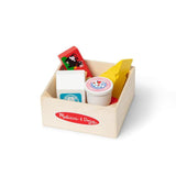 Wooden Food Groups Play Set: Dairy