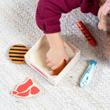 Wooden Food Groups Play Set: Protein