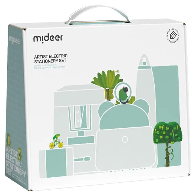 Artist Electric Stationery Set Sage Green